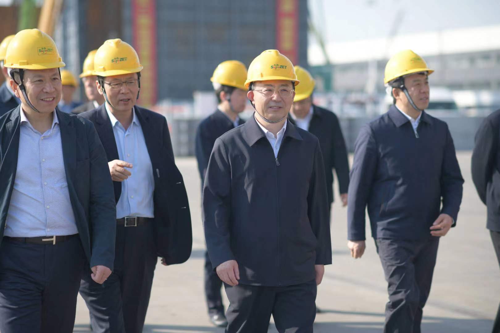 Governor Wu Zhenglong came to Jing to inspect and investigate Highly affirm the innovation collaboration mode of Zhuozhi Industrial Park